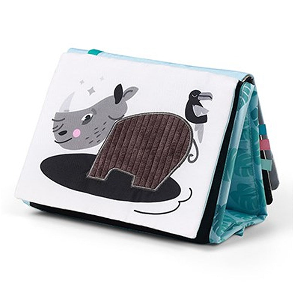 Libro Sensoriale in Stoffa Safari