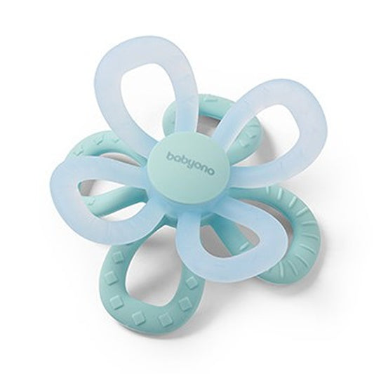 Massaggiagengive in Silicone Fiore Blu