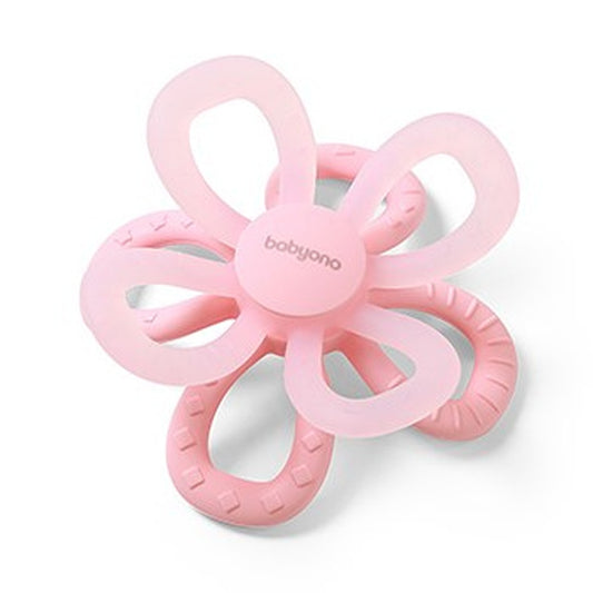 Massaggiagengive in Silicone Fiore Rosa