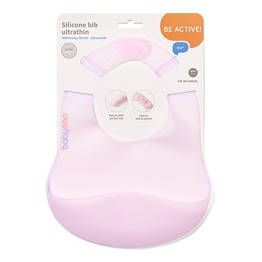 Bavaglino in Silicone Ultrasottile Rosa