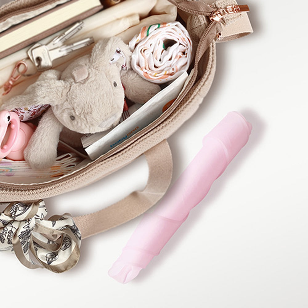 Bavaglino in Silicone Ultrasottile Rosa
