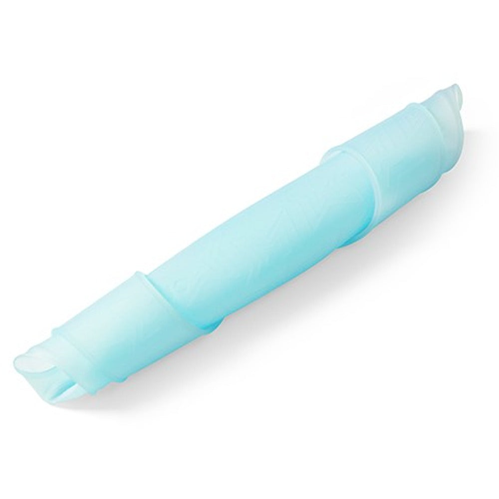Bavaglino in Silicone Ultrasottile Azzurro