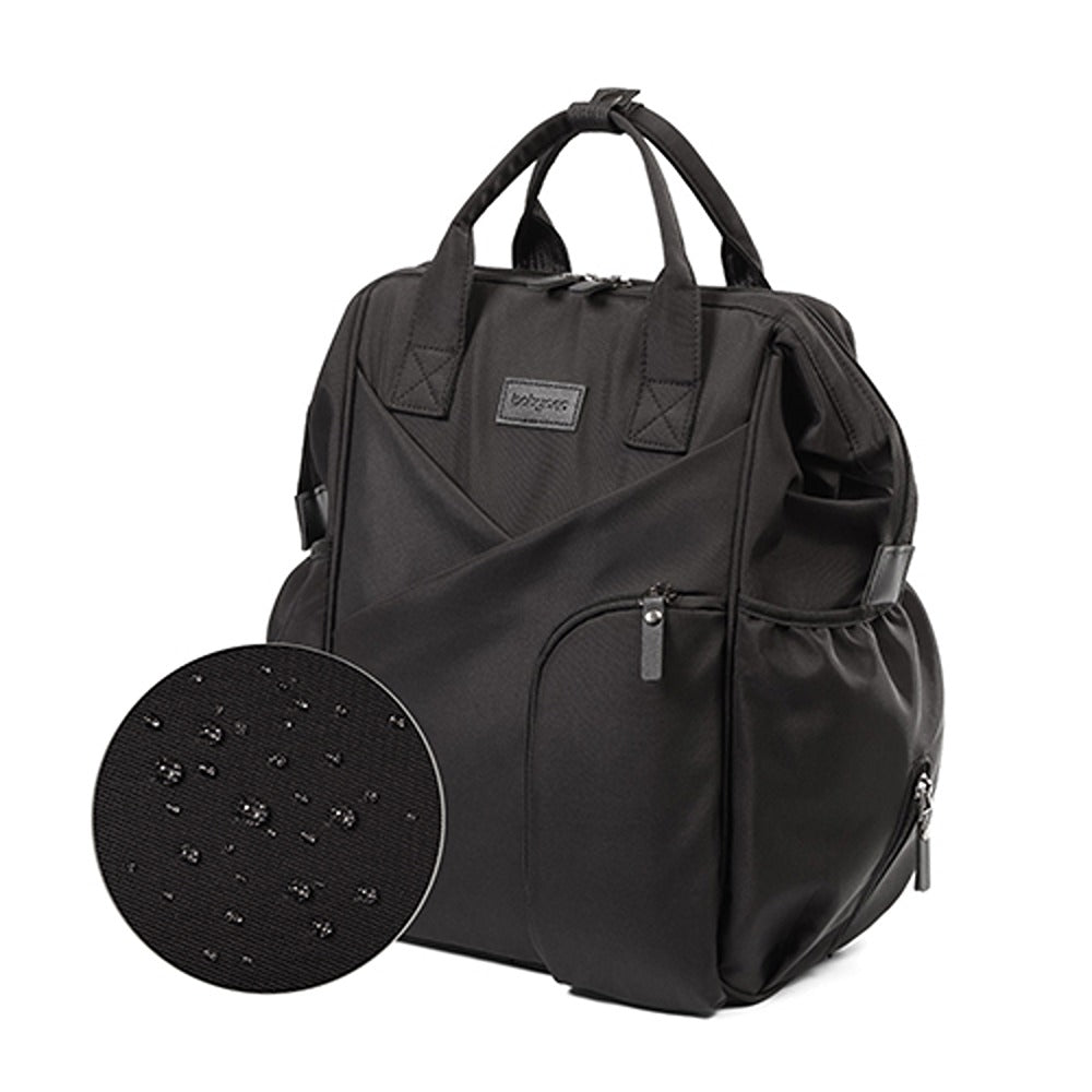 Zaino Mamma Stile Moderno Nero