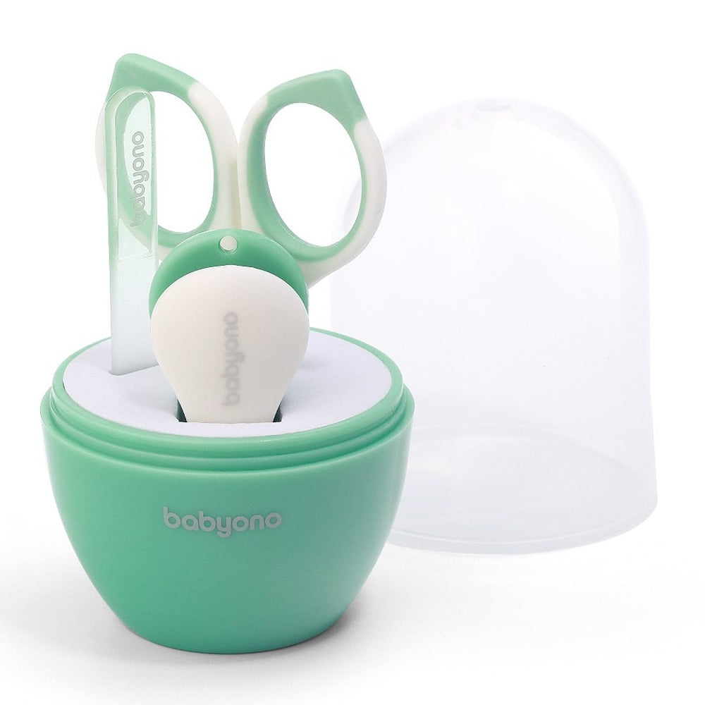 Coffret de manucure vert pour enfants