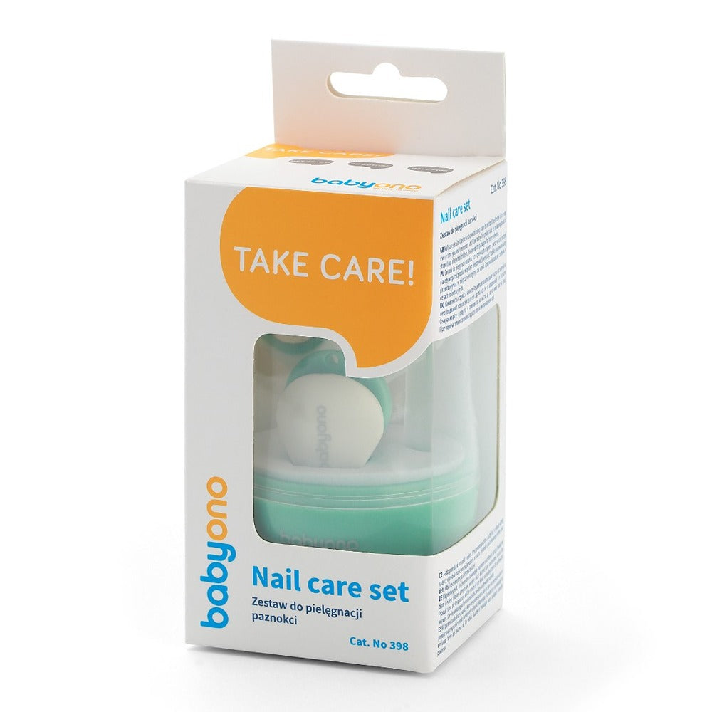 Coffret de manucure vert pour enfants