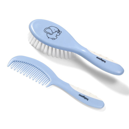 Set Spazzola & Pettine Setole Morbide Blu