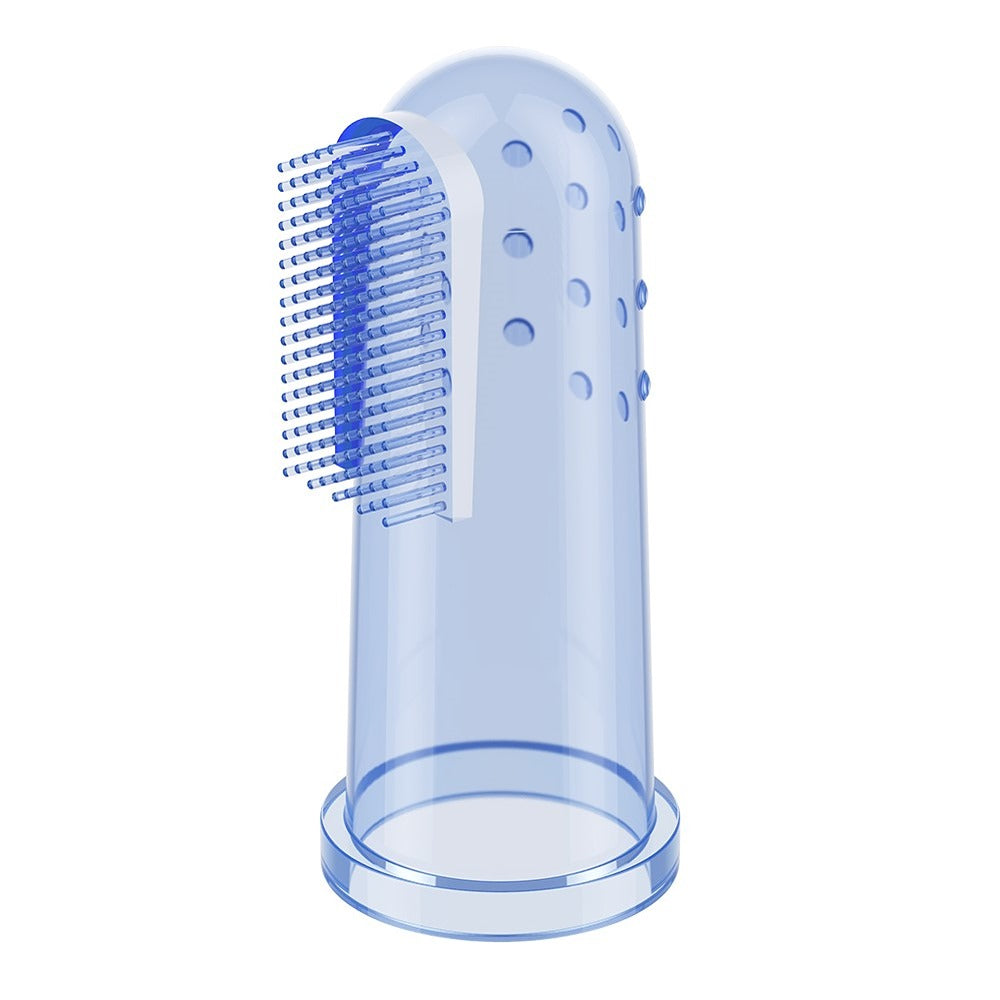 Spazzolino Primi Denti E Massagiagengive con Custodia Blu