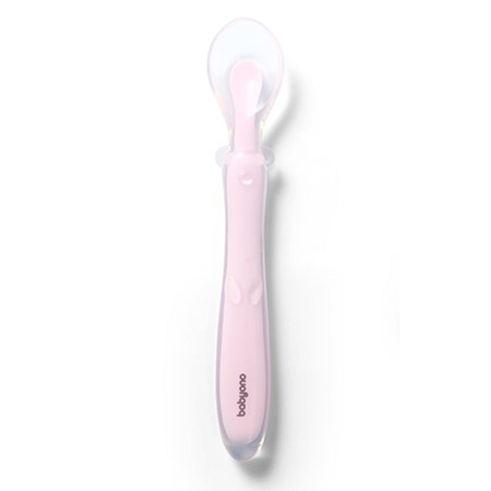 Cucchiaio Flessibile in Silicone Rosa