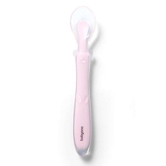 Cucchiaio Flessibile in Silicone Rosa