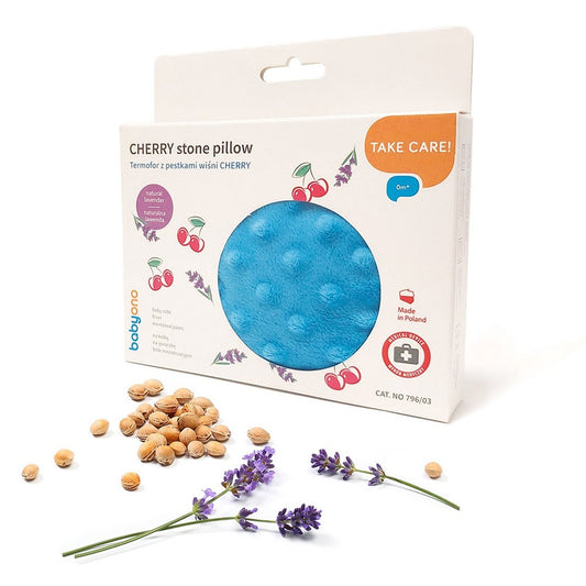 Cuscino con Noccioli di Ciliegio Azzurro