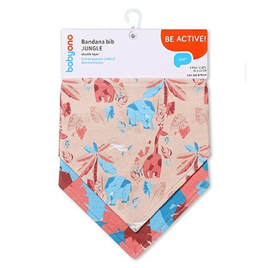 Bavaglino Bandana Giungla 2 Pezzi